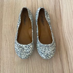 Leopard Print Flats